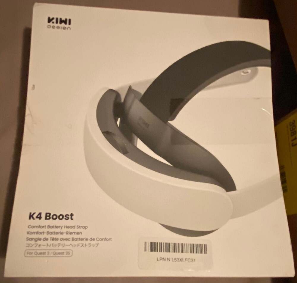 KIWI design K4 Boost Comfort Battery Head Strap for Meta Quest 3/3S